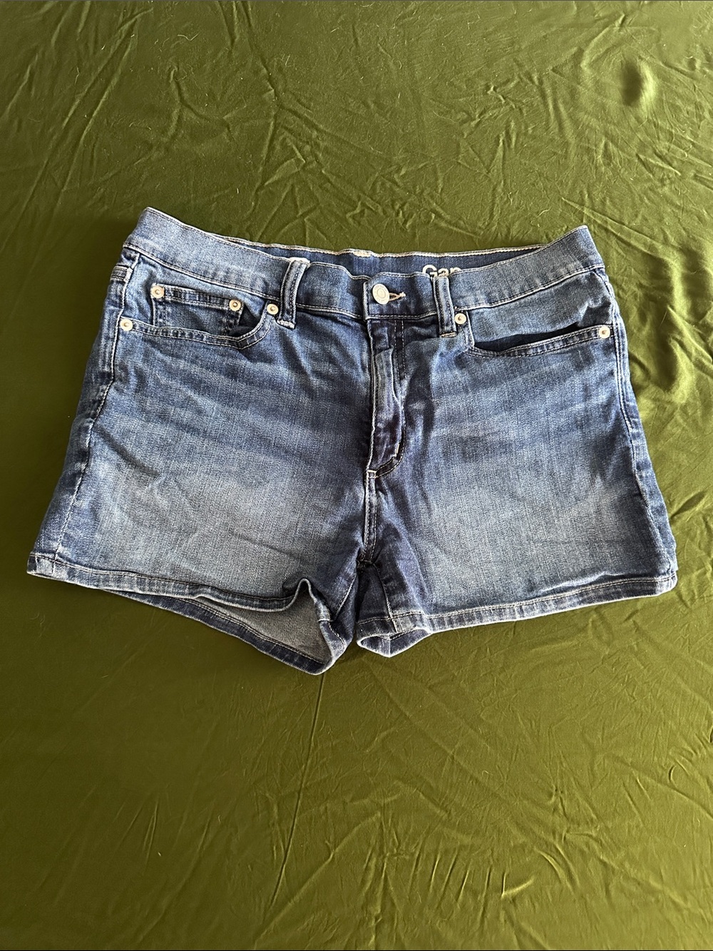 Gap Women's Blue Denim Shorts - 28R